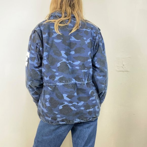 L - Vintage Made in Japan BAPE Como Military Jacket - Picture 3 of 4